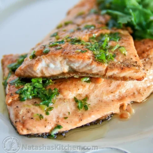 Trout with Parsley and Lemon Butter Image