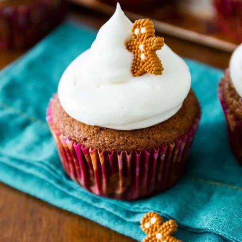 Gingerbread Cupcakes Image