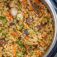 Instant Pot Rice (Beef Plov) Recipe Page