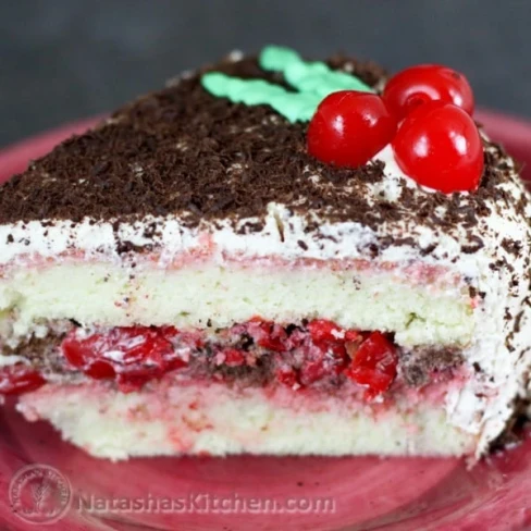 Russian Cherry Layer Cake Image