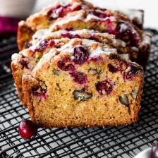 Orange Glazed Cranberry Bread Recipe Page