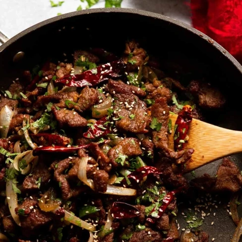 Xinjiang Cumin Lamb Stir Fry Image