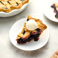 Blueberry Pie Recipe Page