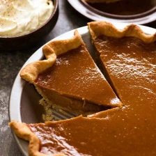 Pumpkin Pie Recipe Page