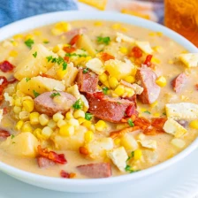 Kielbasa Corn Chowder Recipe Page