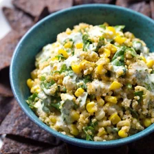 Jalapeño Quinoa Corn Dip Recipe Page