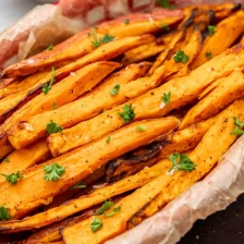 Air Fryer Sweet Potato Fries Recipe Page