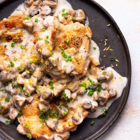 Creamy Garlic &amp; Mushroom Chicken Image