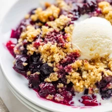 Mixed Berry Crumble Recipe Page