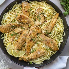 Chicken Scampi Linguini Recipe Page