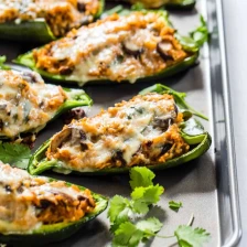 Queso Stuffed Poblanos Recipe Page