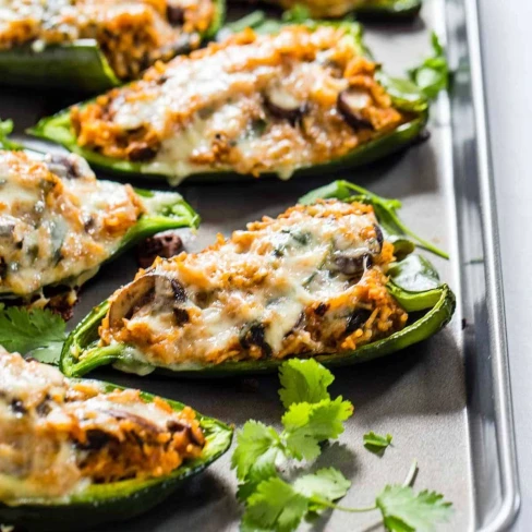 Queso Stuffed Poblanos Image