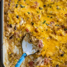 One Pan Chicken Taco Casserole Recipe Page