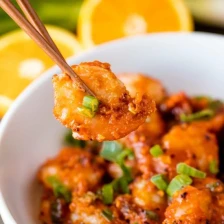 Orange Peel Shrimp Recipe Page