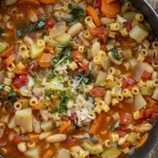 Minestrone Soup Recipe Page