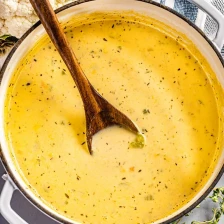 Creamy Cauliflower Soup Recipe Page