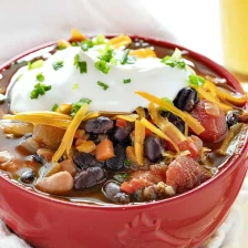 Meatless Chili Recipe Page