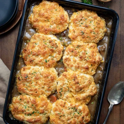 Beef Pot Pie Casserole Image