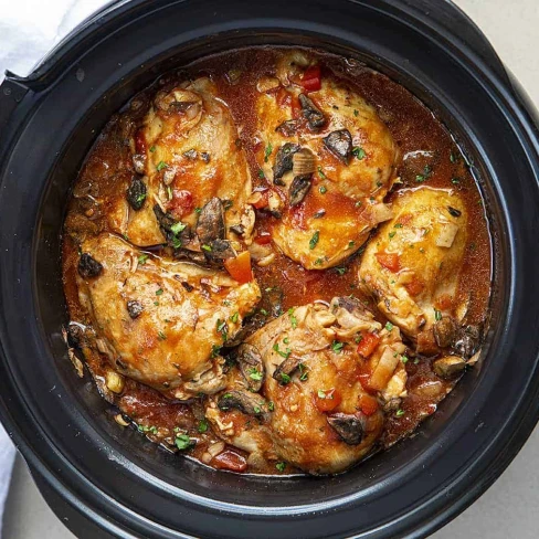 Slow Cooker Chicken Cacciatore Image