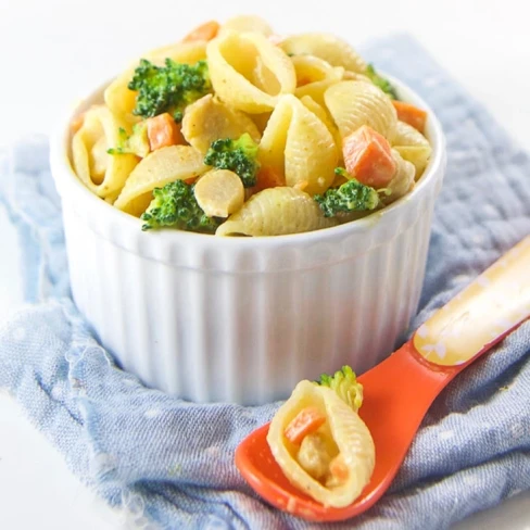 Curry Pasta Salad for Baby + Toddler Image