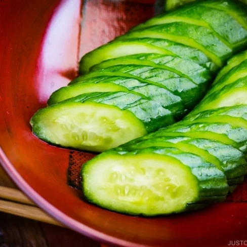 Japanese Pickled Cucumbers Image