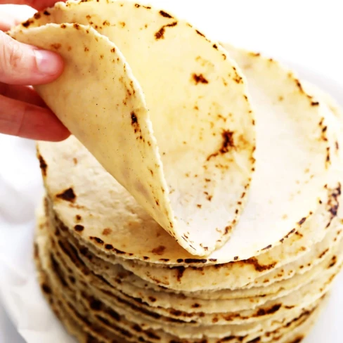 Homemade Corn Tortillas Image