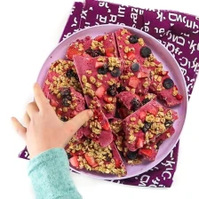 Berry Granola Yogurt Bark Recipe Page