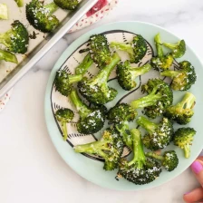 Easy Roasted Broccoli Recipe Page