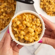 Cheeseburger Pasta Recipe Page