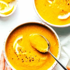 Lemony Lentil Soup Recipe Page