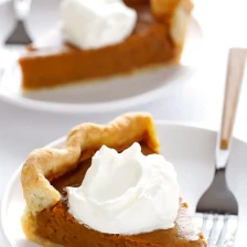 Bourbon Pumpkin Pie Recipe Page