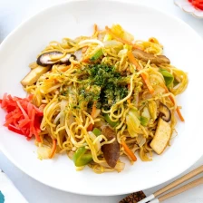 Vegetable Yakisoba Recipe Page