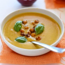 Sweet Potato Coconut Curry Soup Recipe Page