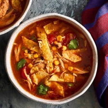 Slow-Cooker Chicken Tortilla Soup Recipe Page