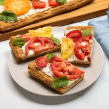 This Easy Tomato-Ricotta Tart Is A Real Summertime Crowd-Pleaser Recipe Page