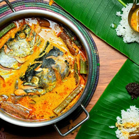 Malaysian Fish Head Curry Recipe Image