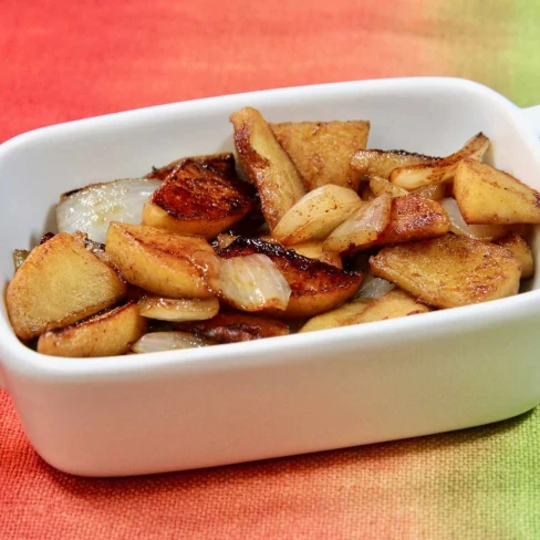 Sauteed Apples And Onions Image