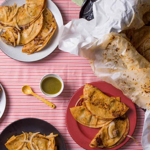 Tacos de Canasta (Basket Tacos for a Party or Potluck) Recipe Image