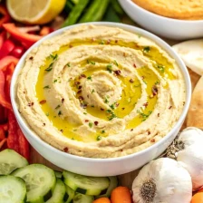 Easy Authentic Hummus Recipe Page