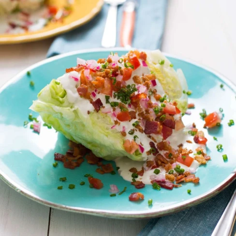 The Fully Loaded Iceberg Wedge Salad Image