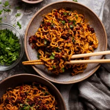 Chili Crisp Noodles Recipe Page