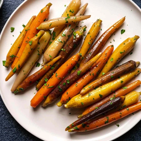 Sous Vide Glazed Carrots Recipe Image