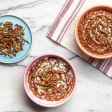 This Salty-Sweet Chocolate Porridge Will Fully Convert You to a Breakfast Person Recipe Page