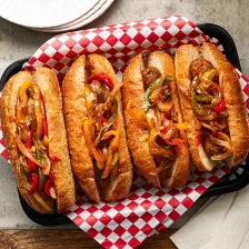 Italian Sausage And Peppers Sandwich Recipe Page