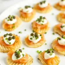 Smoked Salmon Crisps Recipe Page