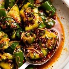 Spicy Asian Cucumber Salad Recipe Page