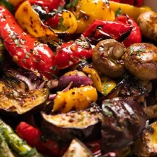 Incredible BBQ Grilled Vegetables - marinated! Recipe Page