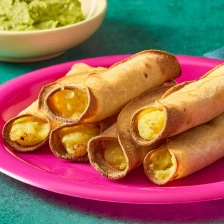 Vegan Air Fryer Taquitos Recipe Page