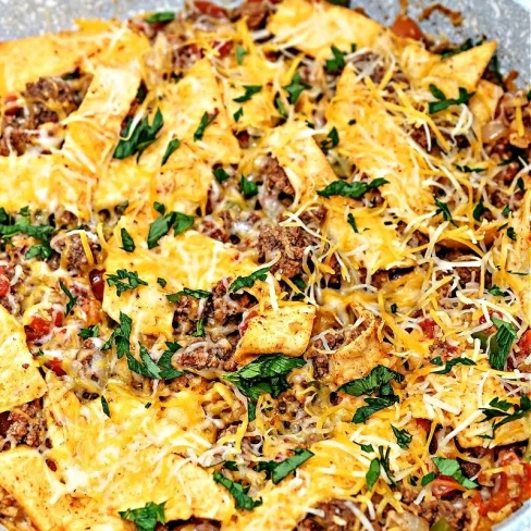 Keto Beef Burrito Skillet Image