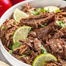 Easy Slow Cooker Chili-Lime Mexican Shredded Beef Recipe Page